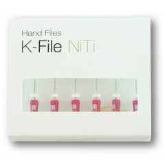 Pacdent NiTi K Files (Hand), Size # 25, Length 31 mm 